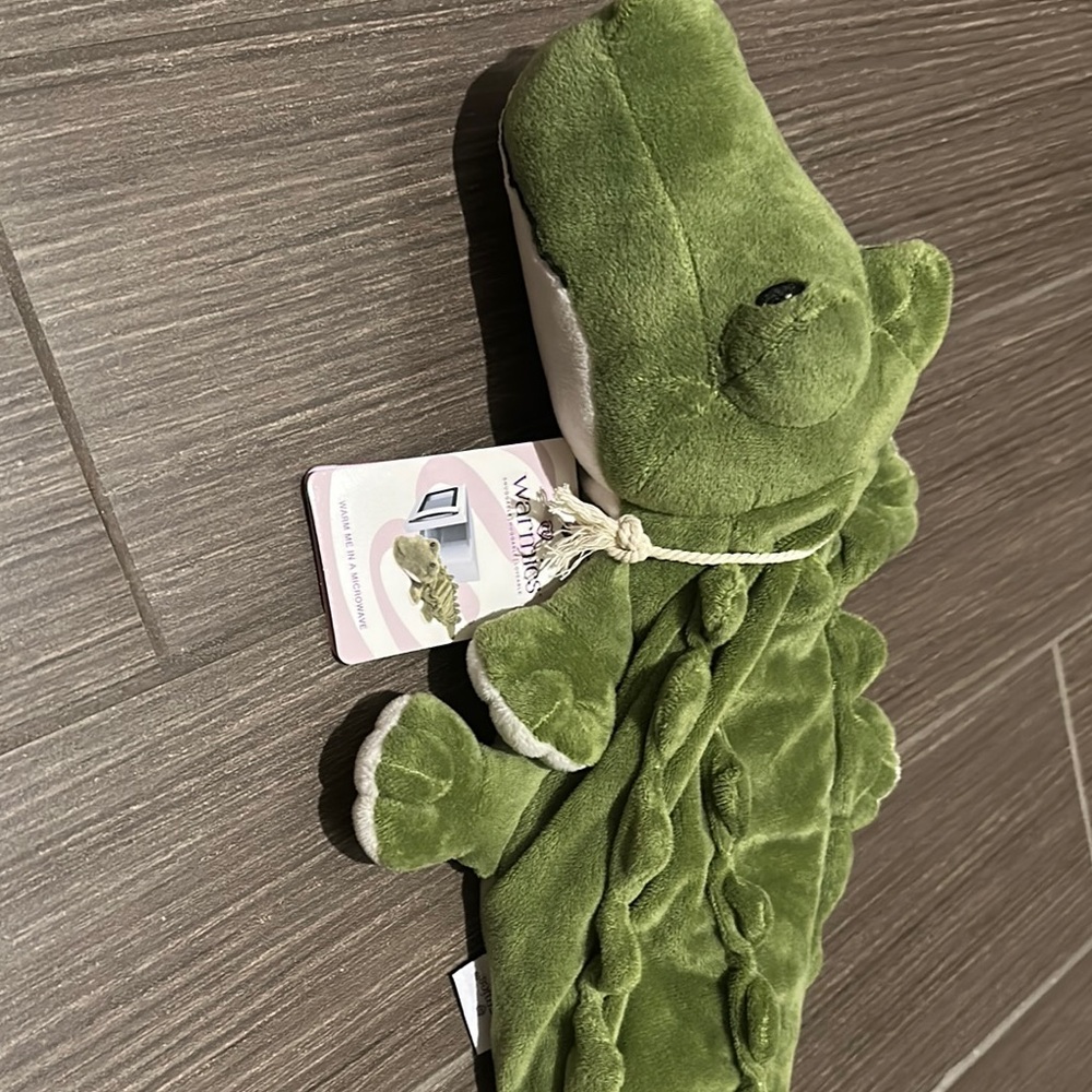 Green Plush Alligator Toy